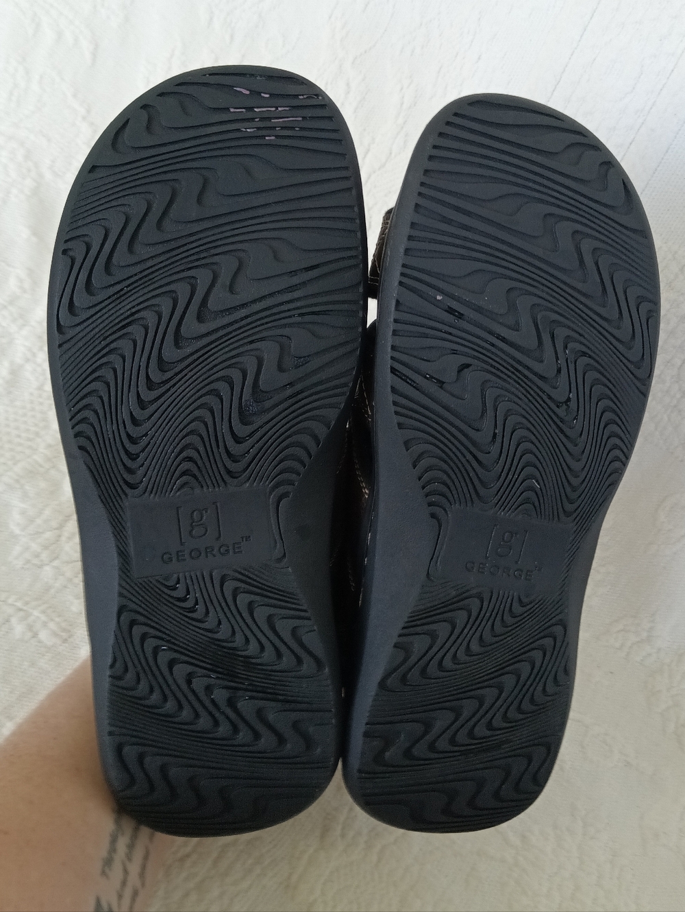 George Brown Fisherman-Style Leather Sandals Basic Closed Toe Hiking Outdoors 8 - Picture 6 of 8